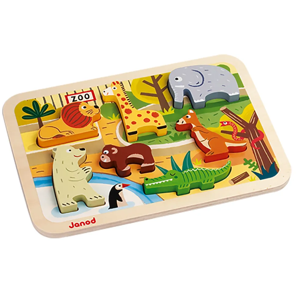 Chunky Puzzle Zoo 7 pièces