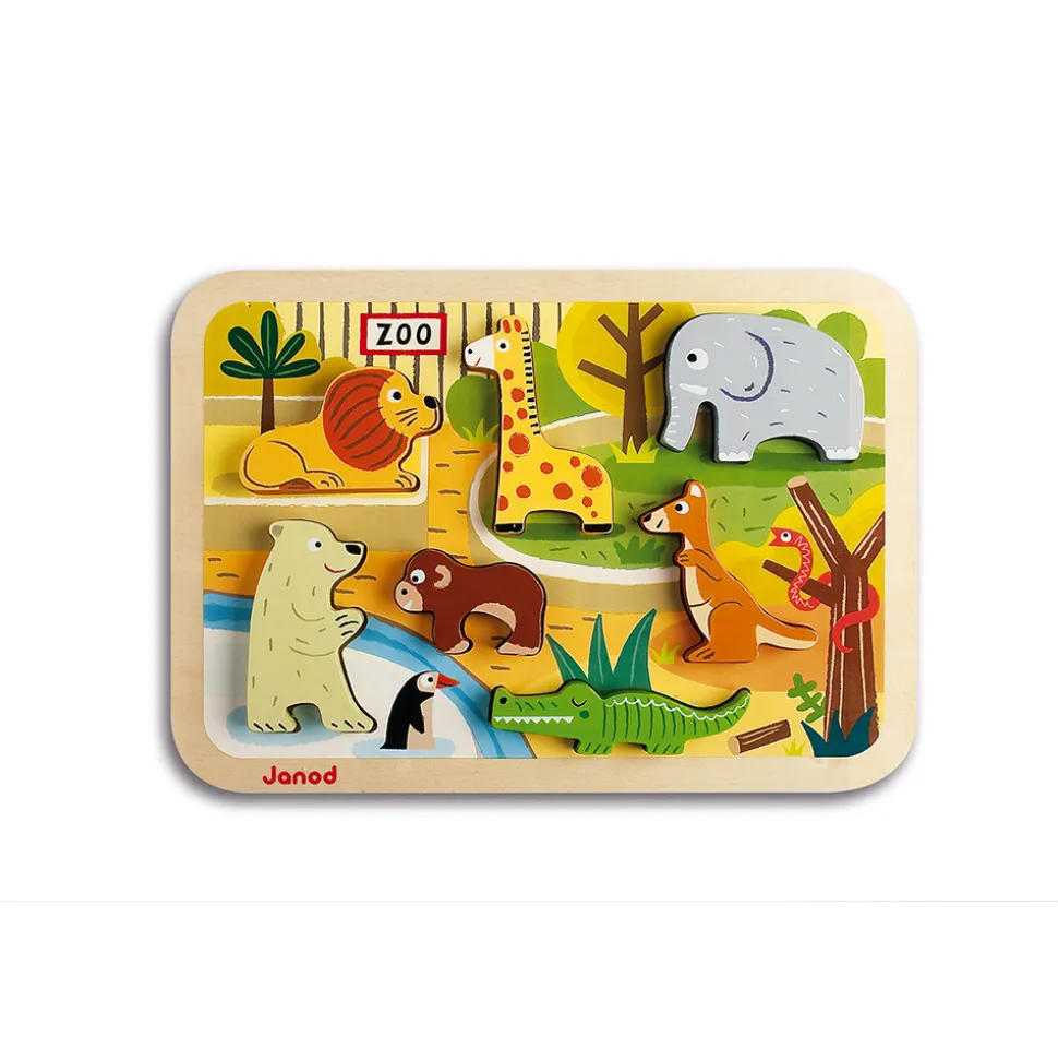 Chunky Puzzle Zoo 7 pièces