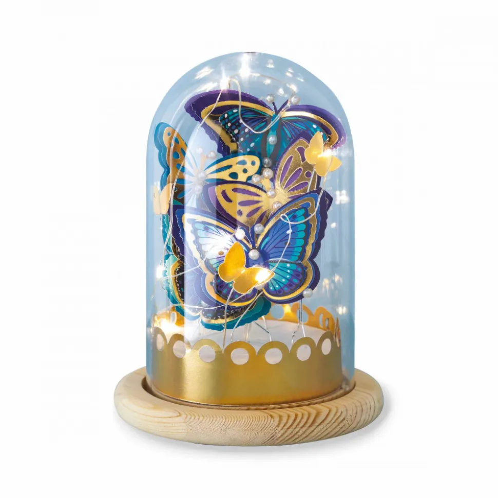 Cloche Lumineuse Papillons à Créer