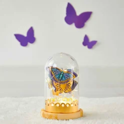 Cloche Lumineuse Papillons à Créer