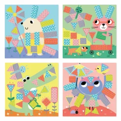 Coffret Créatif Découpage et Collage - 4 ans