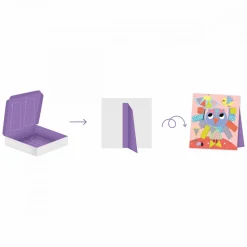 Coffret Créatif Découpage et Collage - 4 ans