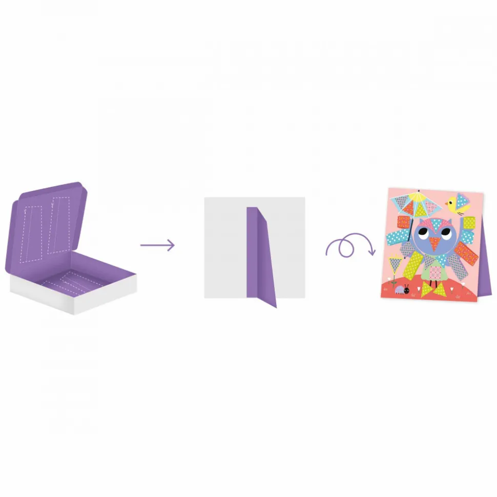 Coffret Créatif Découpage et Collage - 4 ans