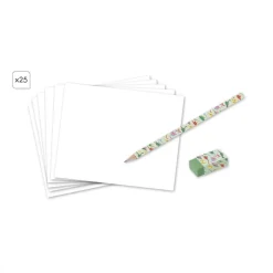 Coffret Créatif Dessin 20 Modèles Dinos