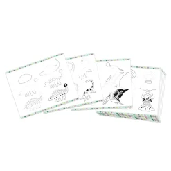 Coffret Créatif Dessin 20 Modèles Dinos