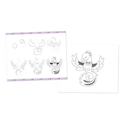 Coffret Créatif Dessin 20 Modèles Fantasy