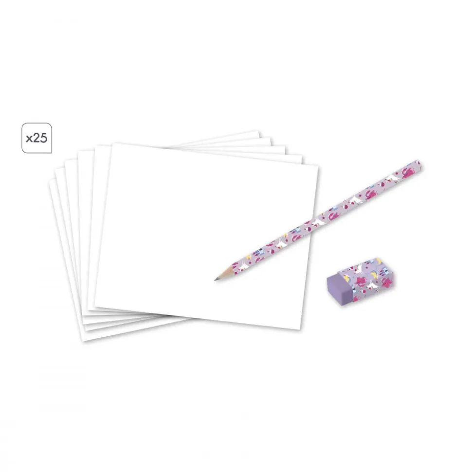 Coffret Créatif Dessin 20 Modèles Fantasy