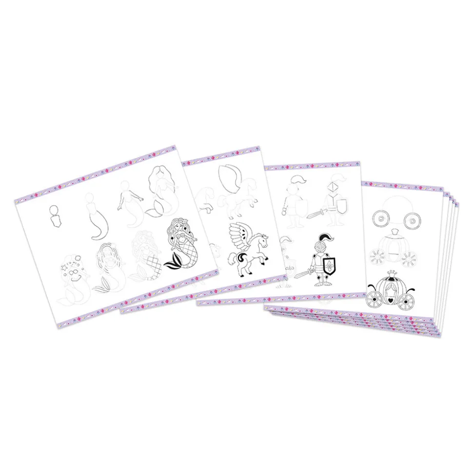 Coffret Créatif Dessin 20 Modèles Fantasy