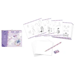 Coffret Créatif Dessin 20 Modèles Fantasy