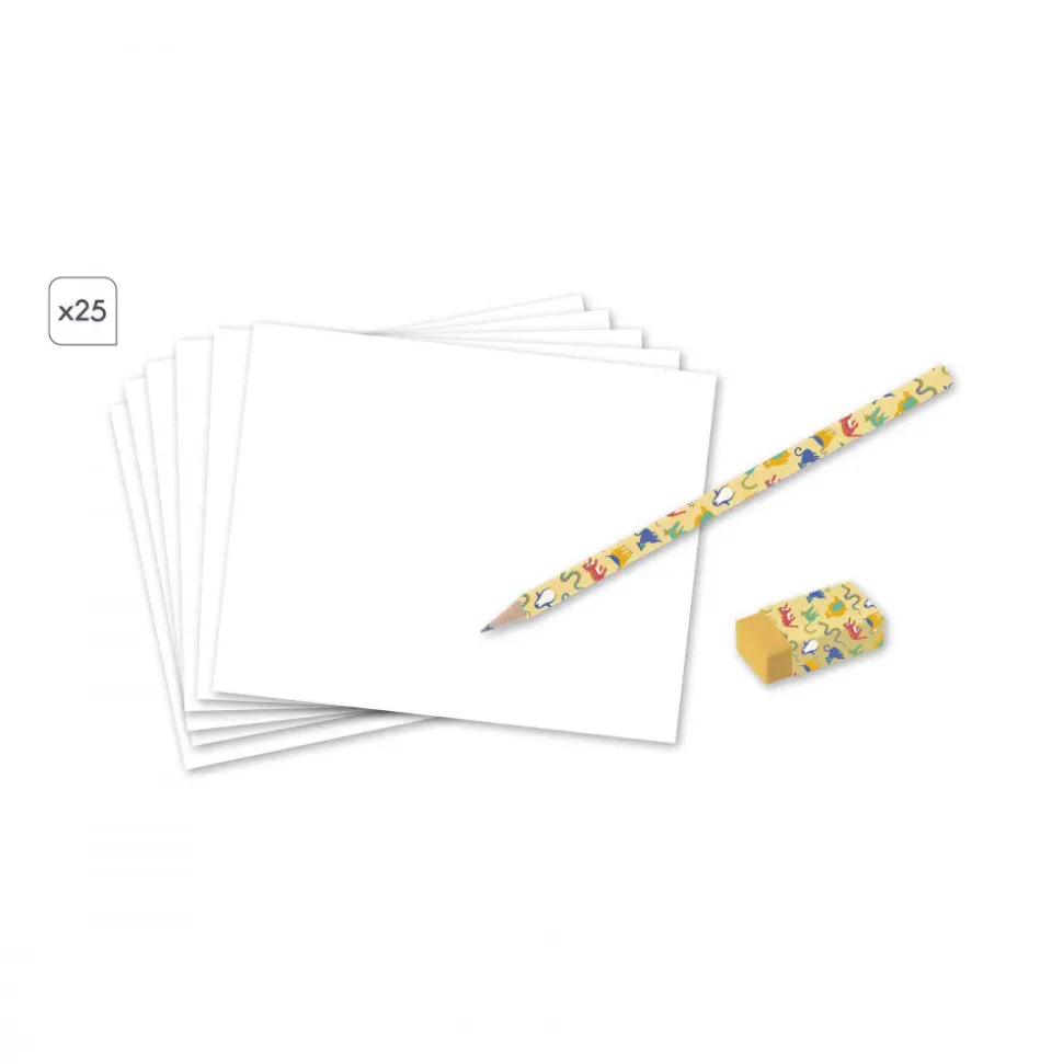 Coffret Créatif Dessin 20 Modèles Animaux