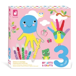 Coffret Créatif Dessin et Coloriage - 3 ans
