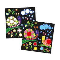 Coffret Créatif Gommettes Rondes - 3 ans