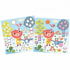 Coffret créatif Gommettes Géométriques - 3 ans