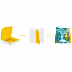 Coffret Créatif Gommettes et Décors Jungle - 5 ans