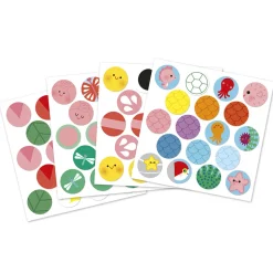 Coffret Créatif Gommettes Autour de l'étang - 2 ans