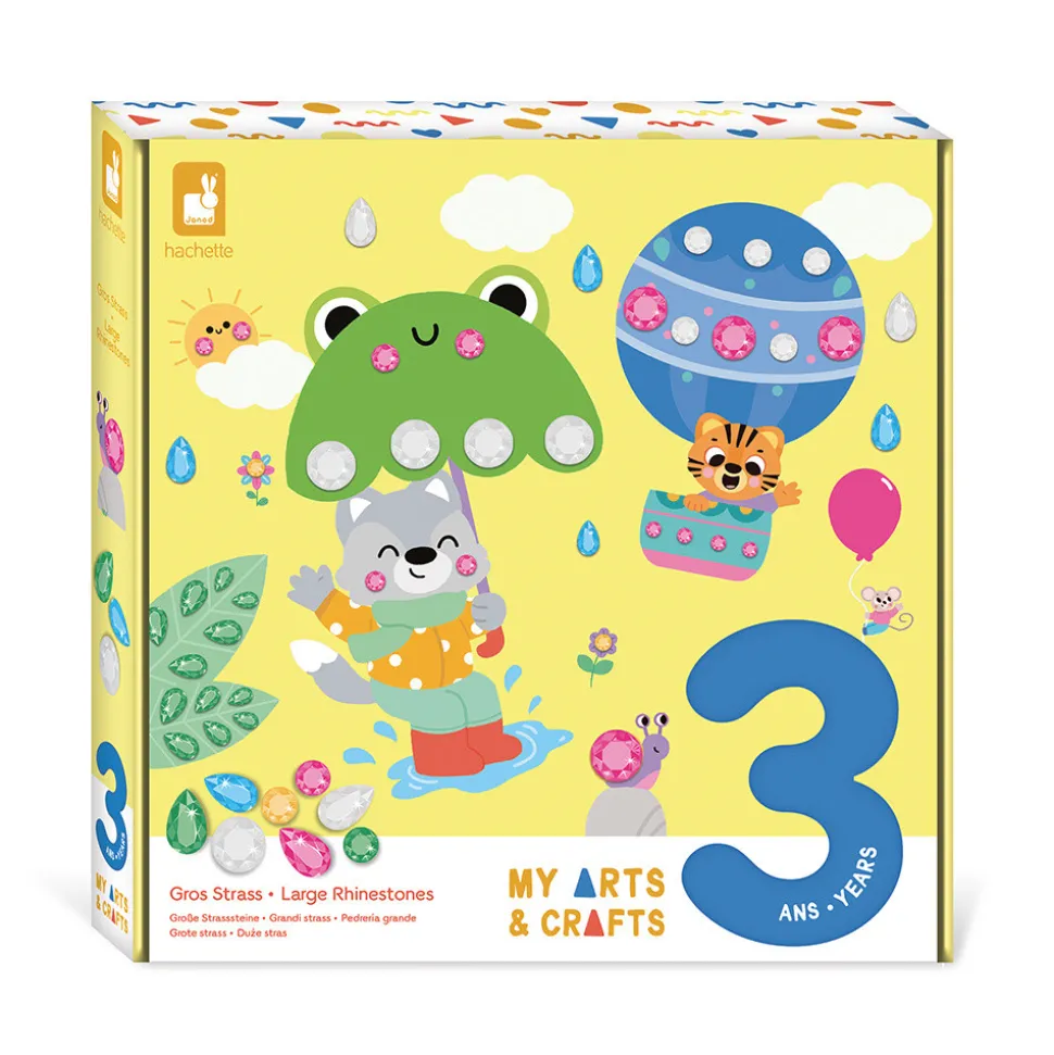 Coffret Créatif Gros Strass - 3 ans
