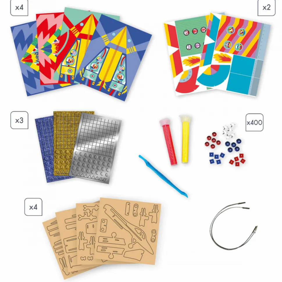 Coffret Créatif Multiactivités Aventuriers de l'Air