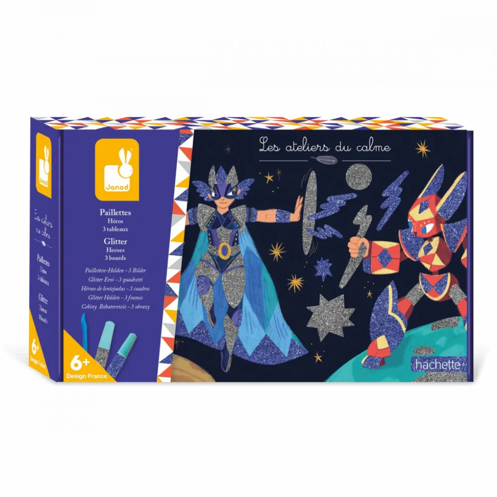 Coffret créatif Paillettes Héros