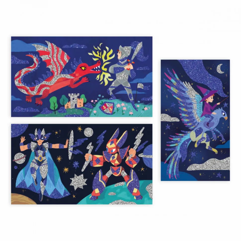 Coffret créatif Paillettes Héros