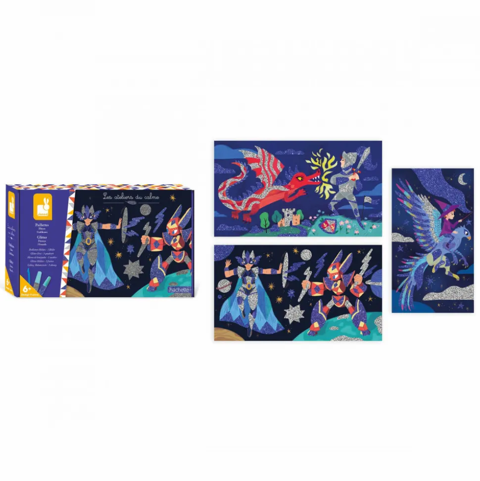 Coffret créatif Paillettes Héros