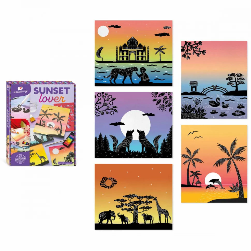 Coffret Créatif Peinture Sunset Lover