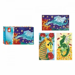 Coffret Créatif Sequins à Coller Dragons