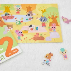 Coffret Créatif Stickers Epais Repositionnables - 2 ans