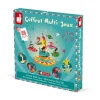 Coffret multi jeux carrousel (bois et carton)