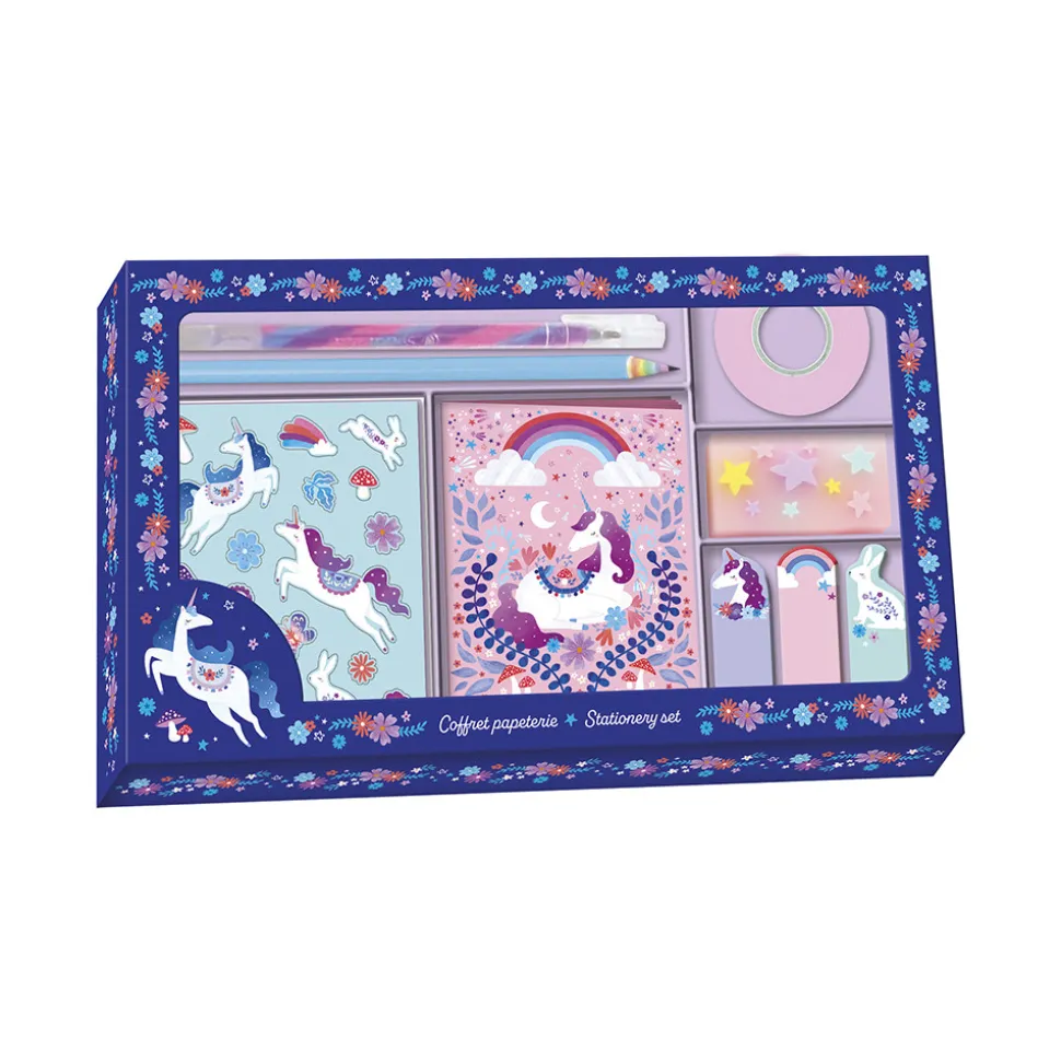 Coffret Papeterie Licorne Dreamland