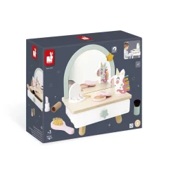 Coiffeuse de table en bois Licorne