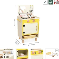 Cuisine en bois Mamie Soleil