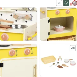 Cuisine en bois Mamie Soleil