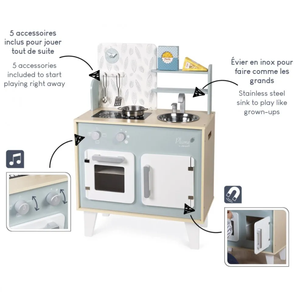 Cuisine Plume en bois