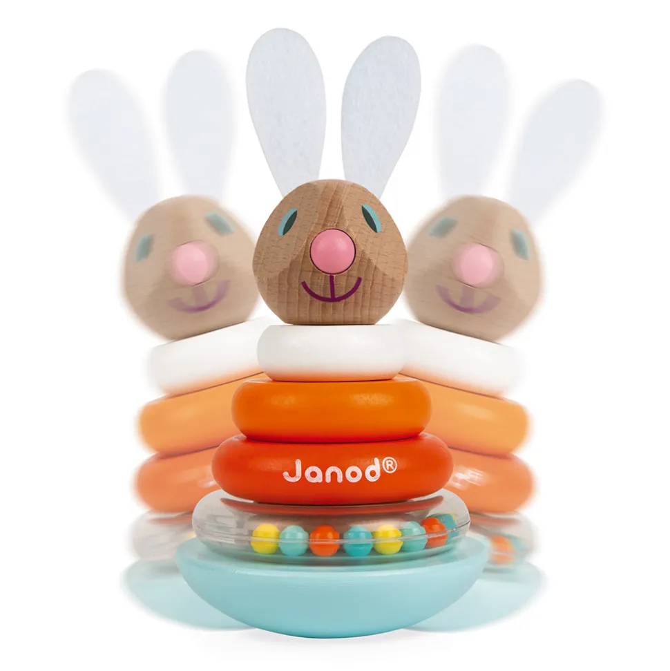 Empilable Culbuto Lapin (bois)