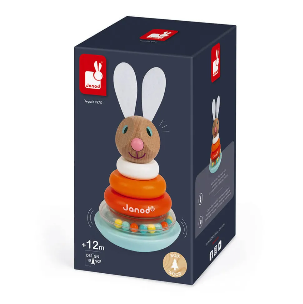 Empilable Culbuto Lapin (bois)