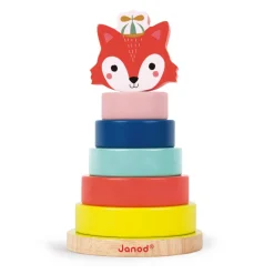 Empilable Renard Baby Forest (bois)