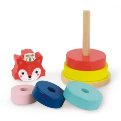Empilable Renard Baby Forest (bois)
