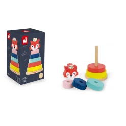 Empilable Renard Baby Forest (bois)