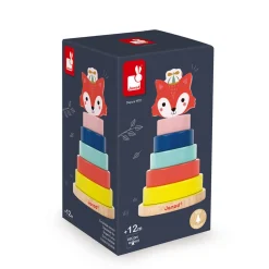 Empilable Renard Baby Forest (bois)