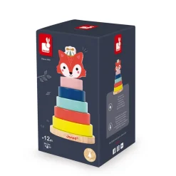Empilable Renard Baby Forest (bois)
