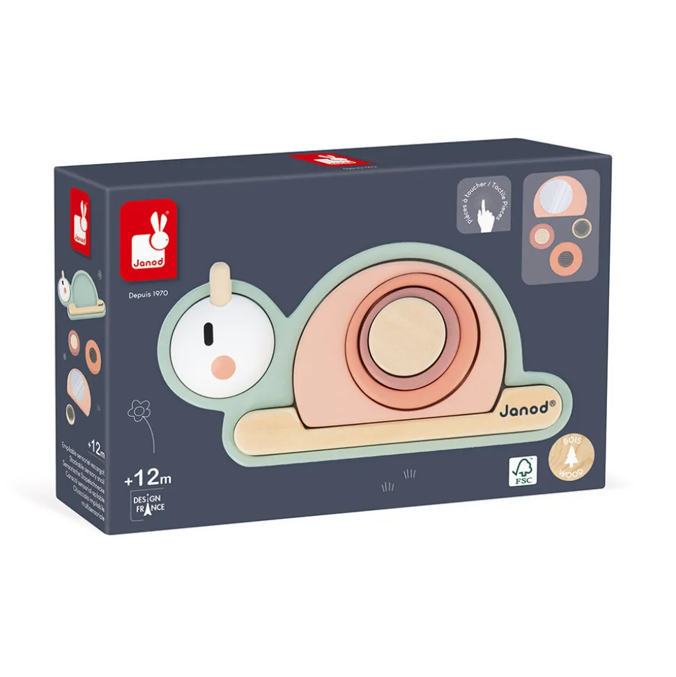 Empilable Sensoriel Escargot Sweet Cocoon