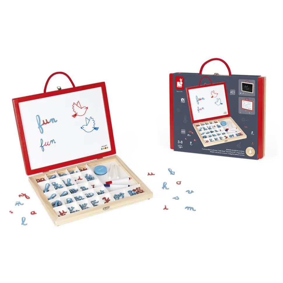 Essentiel - Mallette de Lettres Cursives 4 en 1