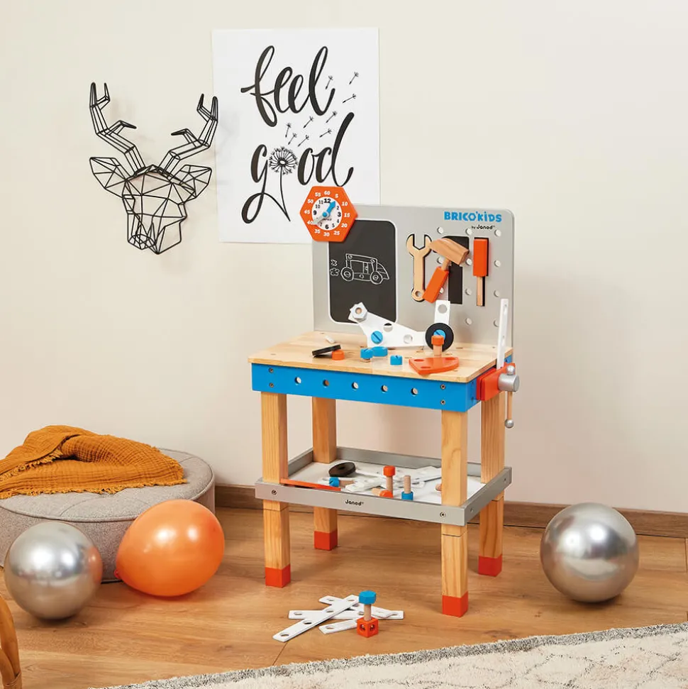Etabli magnétique géant Brico'Kids (bois)