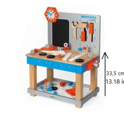 Etabli magnétique géant Brico'Kids (bois)