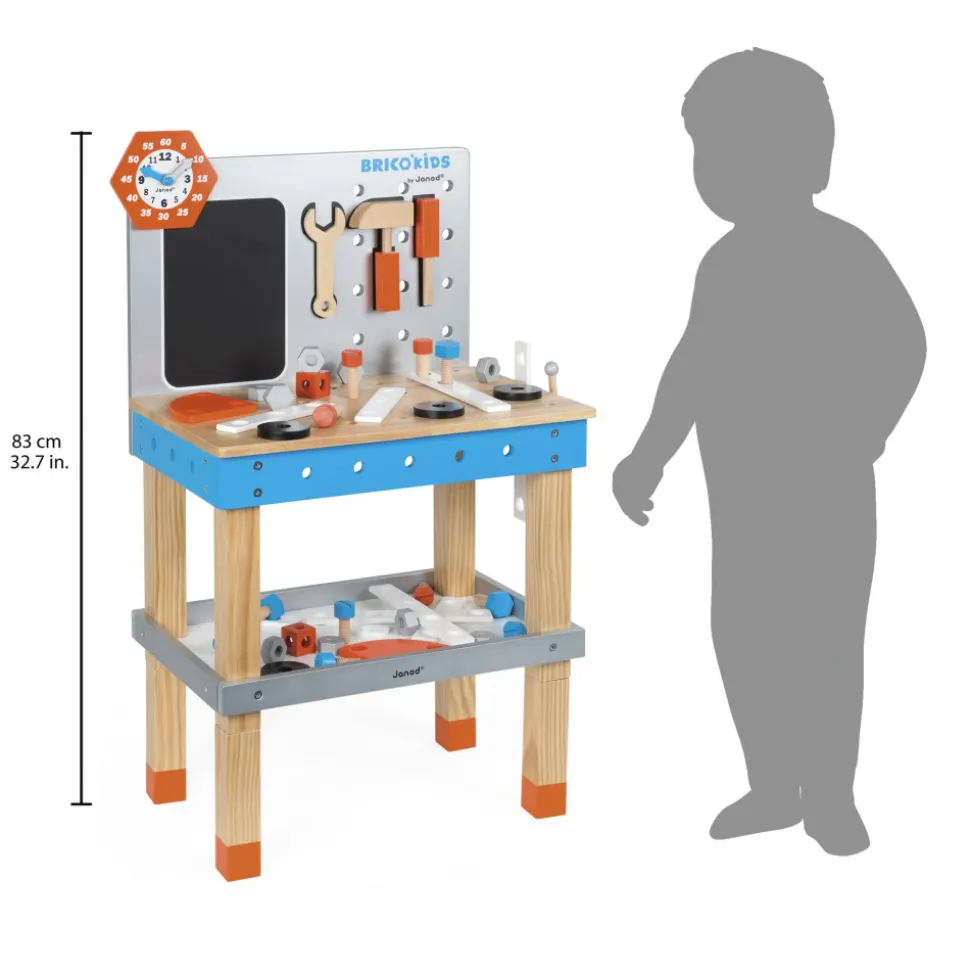 Etabli magnétique géant Brico'Kids (bois)