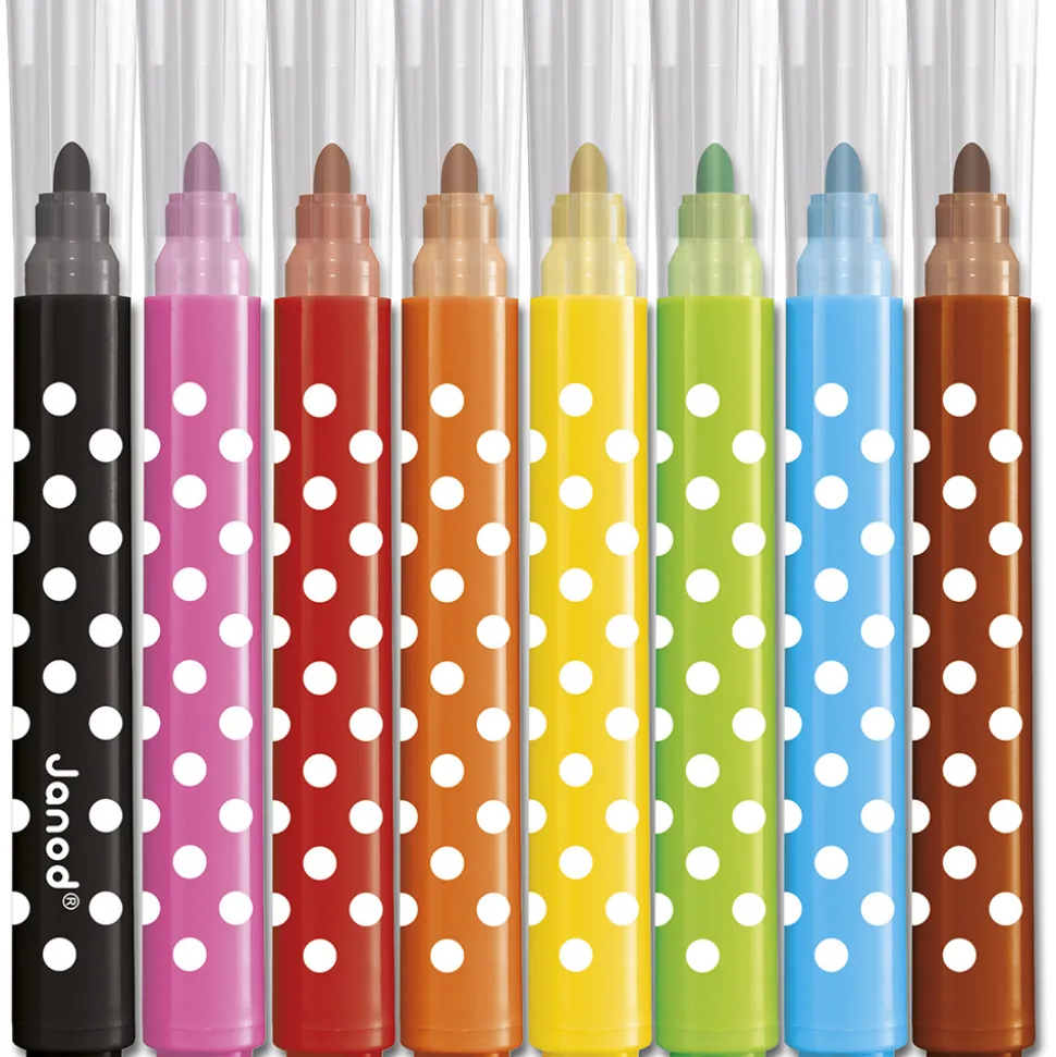 Feutres Jumbo x8