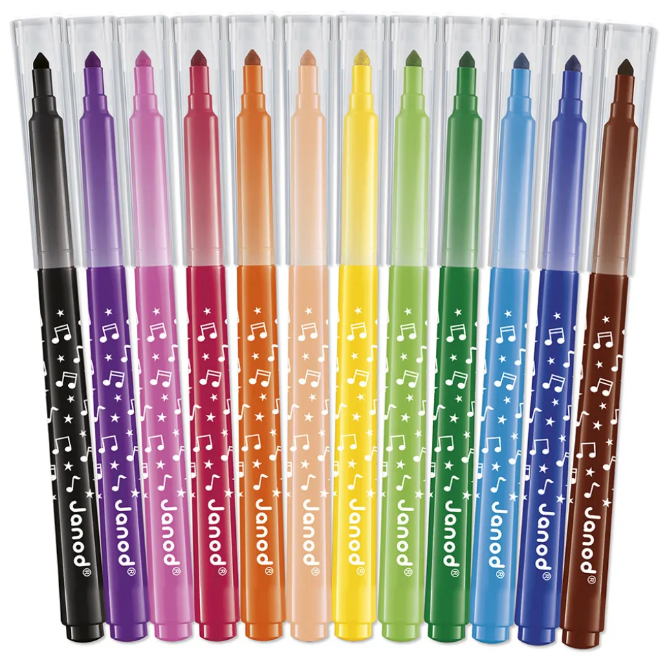 Feutres Longue Durée x12