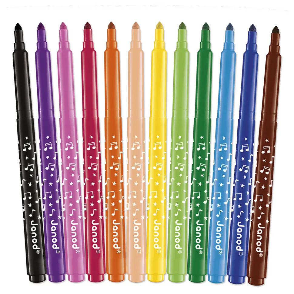 Feutres Longue Durée x12