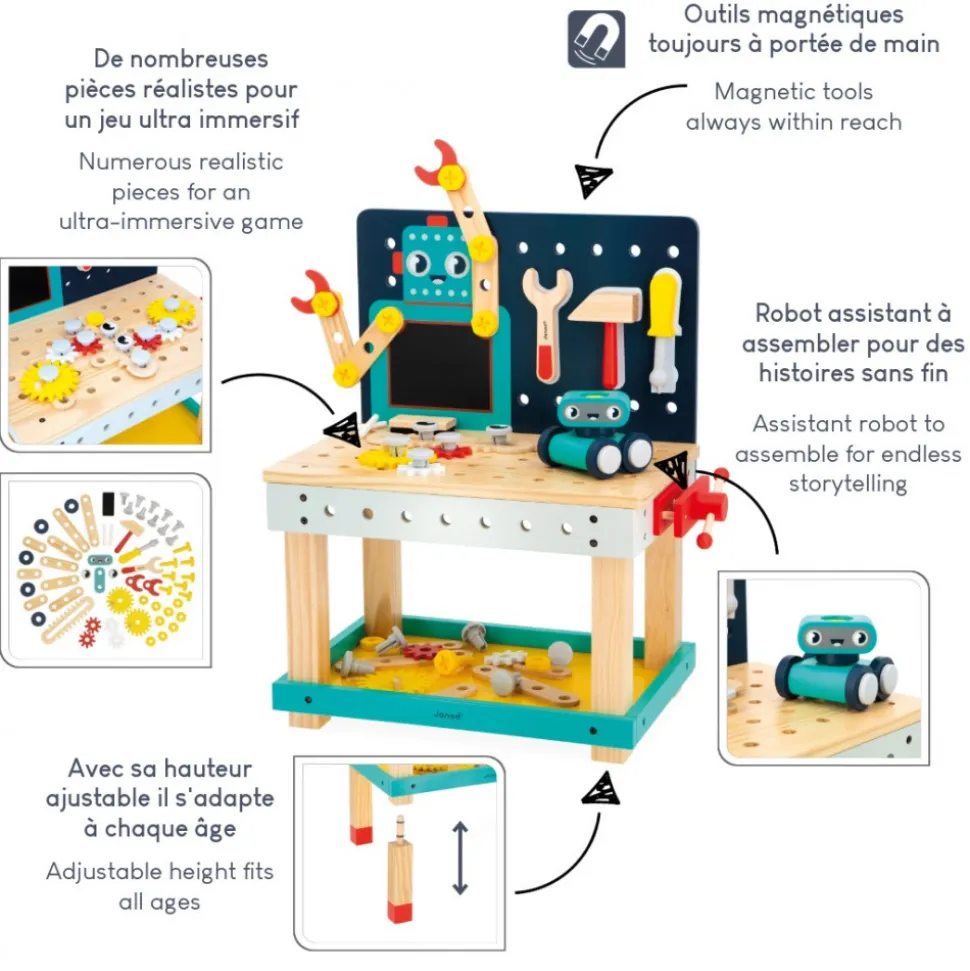 Grand Établi Robot Brico'Kids