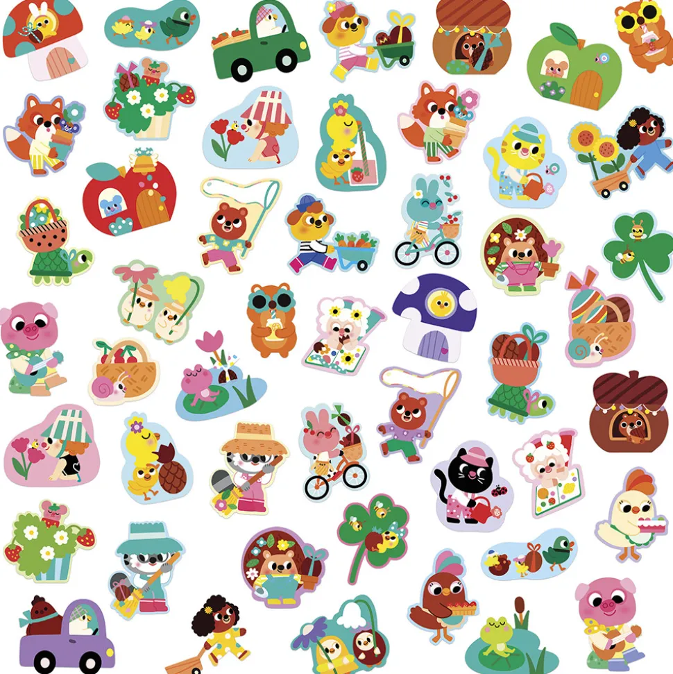 Grandes Gommettes Printemps x50